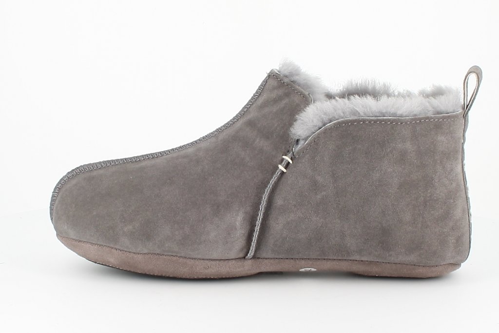 Størrelse 45 - Hjemmesko i fåreskind Innsbruck Light Grey