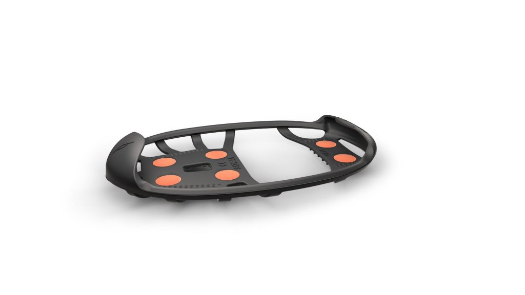 Nitter Skridsikker hælfod - Stablegrip Sort