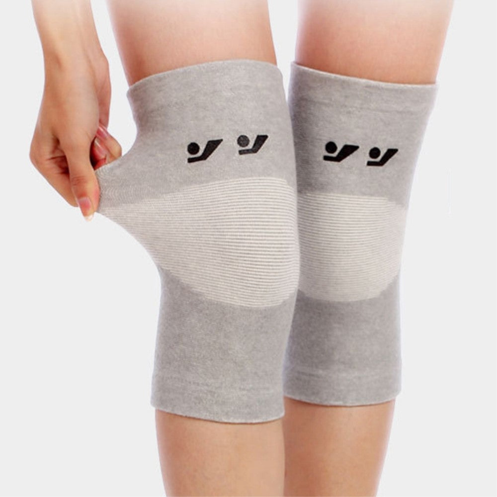 Knæbandage af bambuskulfiber