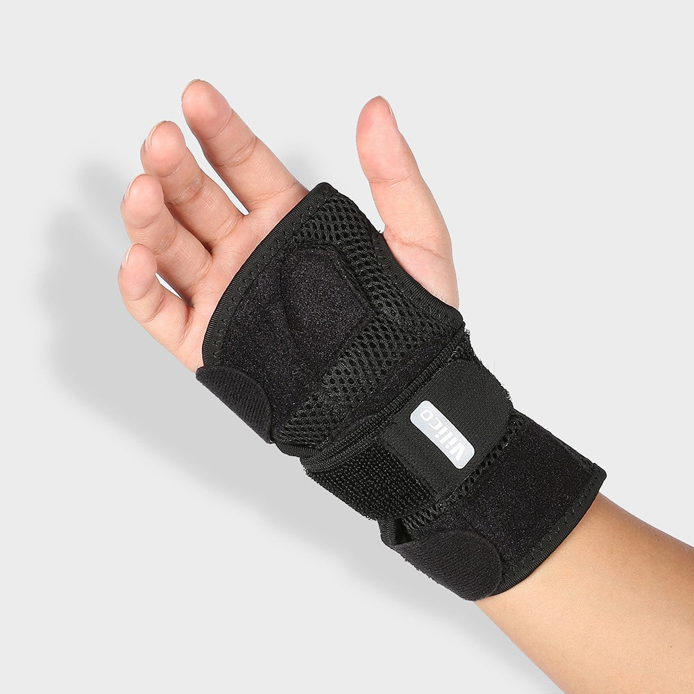 Åndbar og holdbar håndledsstøtte