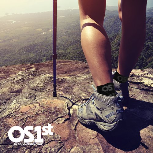 Os1st Crew - Hælspore-strømpe - Hvid