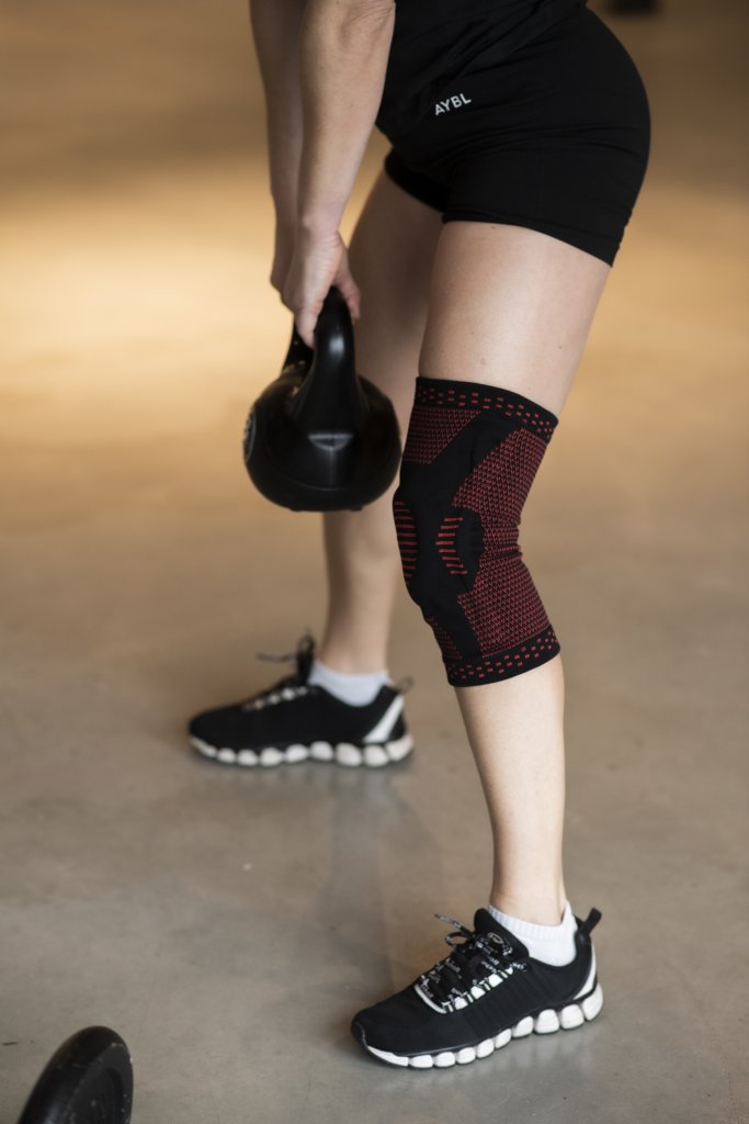 Knæbeskyttelse Stald - Rød