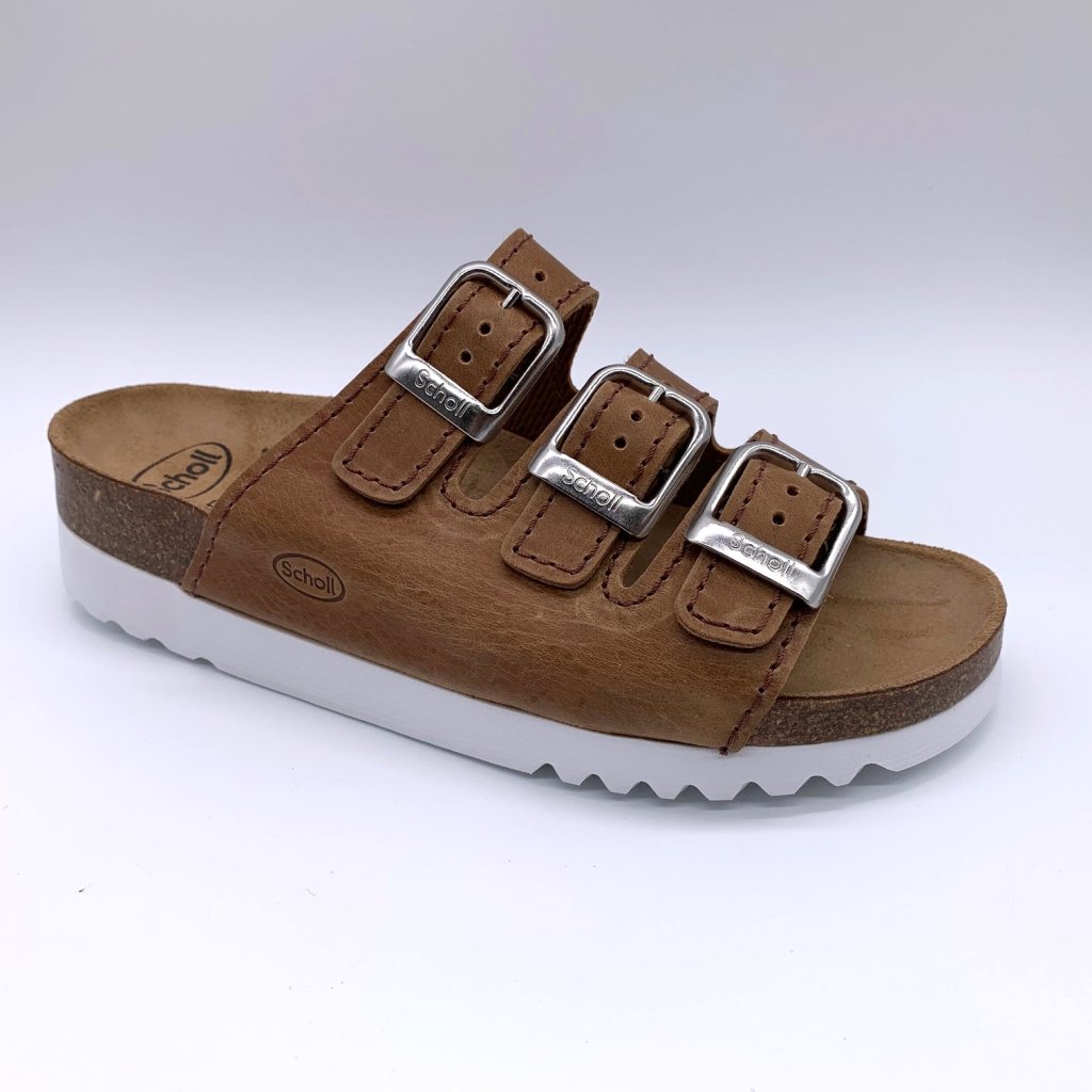 Scholl Rio Sandal til kvinder - Cognac