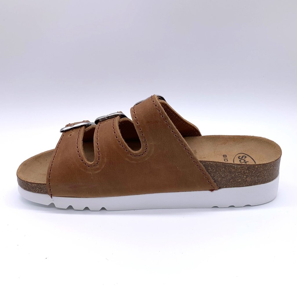 Scholl Rio Sandal til kvinder - Cognac