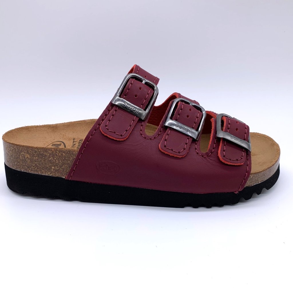 Scholl Rio Sandal til kvinder - Bordeaux