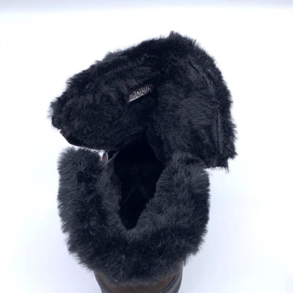 Eskimo OLARA damesko med nitter - Mørkebrun