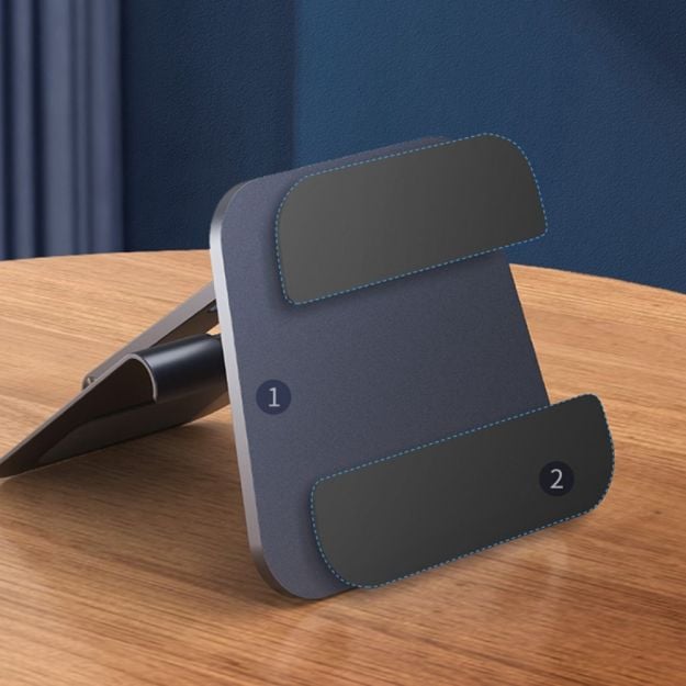 Mobilstativ - helt sammenklappeligt - For lettere ergonomi og bedre kropsholdning