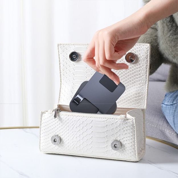 Mobilstativ - helt sammenklappeligt - For lettere ergonomi og bedre kropsholdning