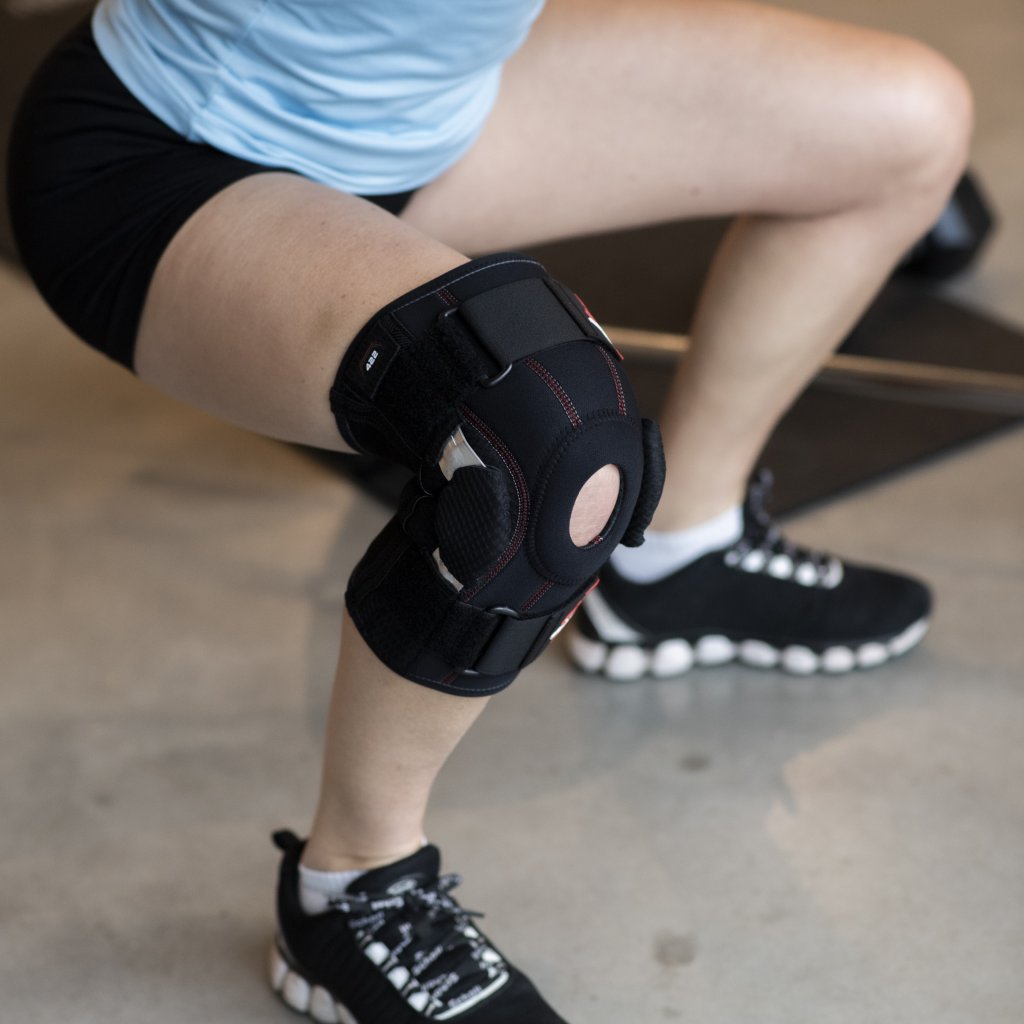 Knæbandage med dobbeltskive - McDavid 422