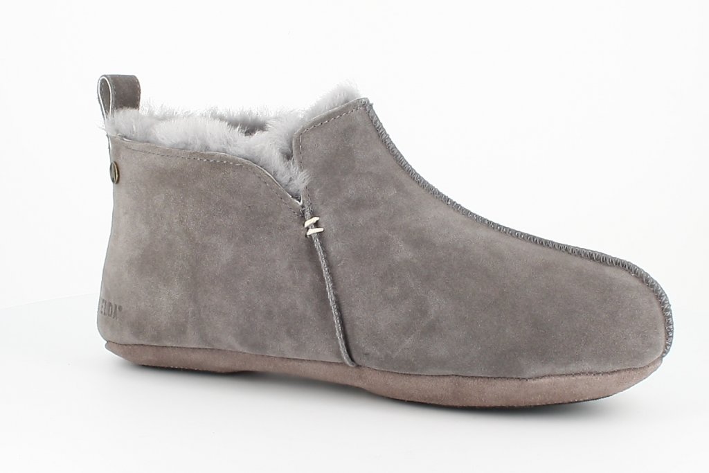 Størrelse 45 - Hjemmesko i fåreskind Innsbruck Light Grey