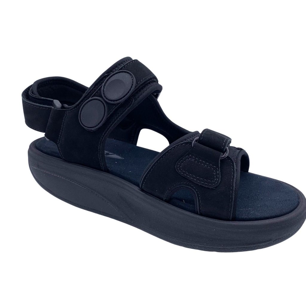 MBT Kisumu Classic Sandal til kvinder - sort