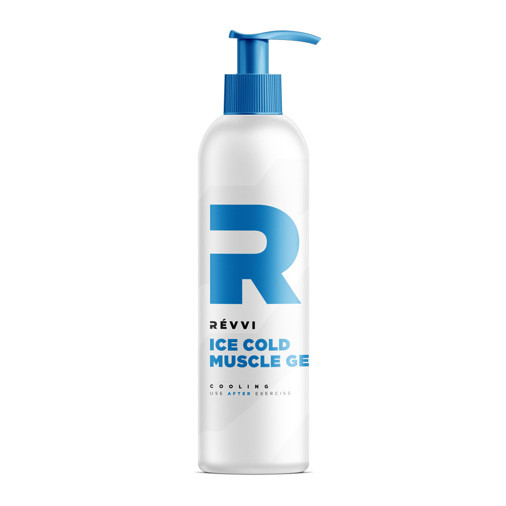 RÉVVI Ice Cold Cooling Muscle Gel - Trykpumpe
