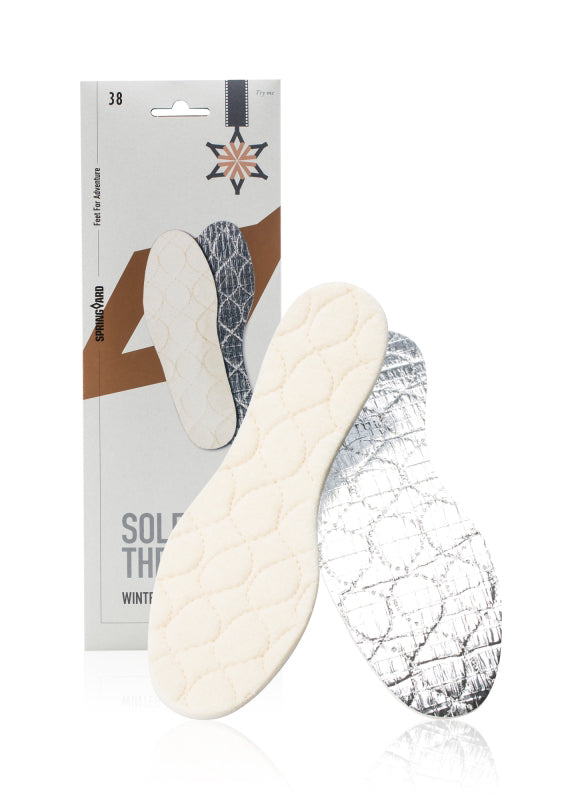 Størrelse 47 & 48 - Vintersål i uld.