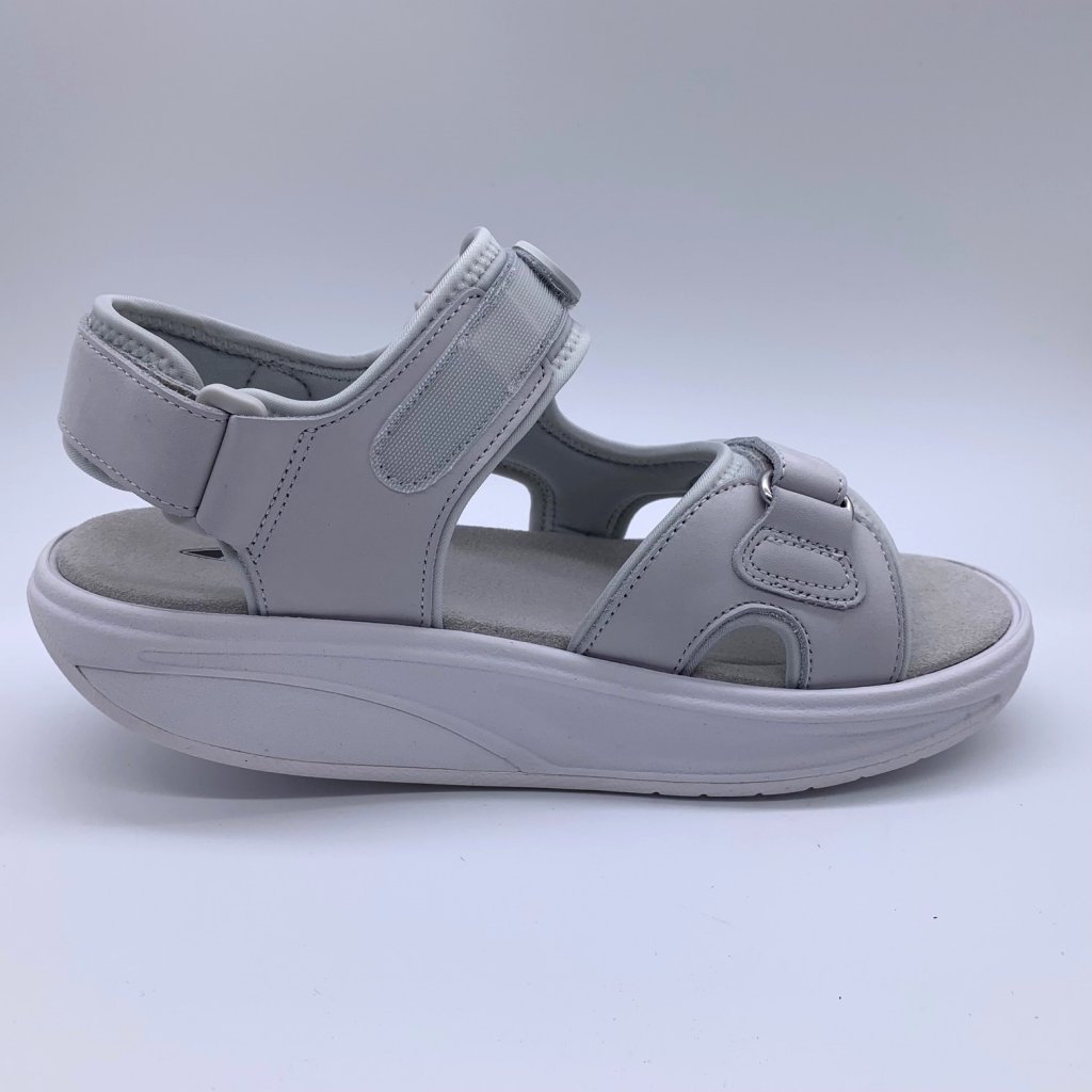 Størrelse 36 & 40 - MBT Kisumu Classic Sandal til kvinder - hvid