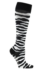 Støttestrømper - Zebra